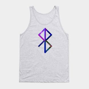 Viking Peace Symbol Tank Top